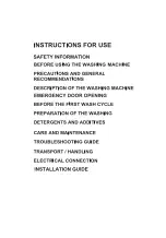 Предварительный просмотр 3 страницы Hisense WDQA1014EVJM Series User'S Operation Manual