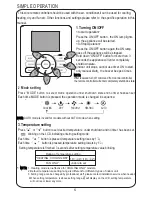 Preview for 9 page of Hisense YXE-C02U Use And Installation Instructions