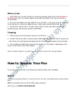 Preview for 2 page of Hisgadget Esky Spy Pen User Manual