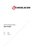 HiSilicon Hi3516D V300 User Manual предпросмотр