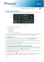 Предварительный просмотр 4 страницы Hispacold Ecomaster Clima MH-012 User Manual