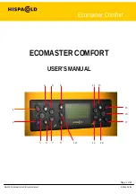 Preview for 1 page of Hispacold ECOMASTER COMFORT User Manual