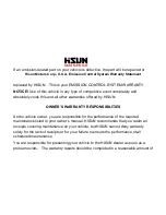 Preview for 109 page of Hisun AXIS 110 Owner'S Manual