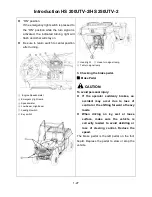 Preview for 27 page of Hisun HS 200UTV-2 Owner'S Manual