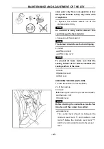 Preview for 110 page of Hisun HS700UTV-4 Maintenance Handbook