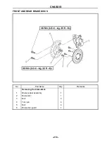 Preview for 229 page of Hisun HS700UTV-4 Maintenance Handbook