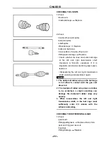 Preview for 264 page of Hisun HS700UTV-4 Maintenance Handbook