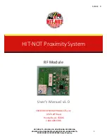 Hit-Not HN-RF User Manual предпросмотр