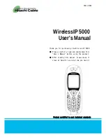 Preview for 1 page of Hitachi Cable WIRELESSIP 5000 User Manual