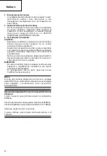 Preview for 20 page of Hitachi Koki 2-Mode - DV16V 5/8" Hammer Drill Instruction Manual