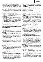 Preview for 23 page of Hitachi Koki C 10FCE Handling Instructions Manual