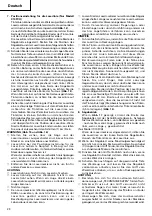 Preview for 24 page of Hitachi Koki C 10FCE Handling Instructions Manual