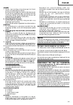 Preview for 27 page of Hitachi Koki C 10FCE Handling Instructions Manual