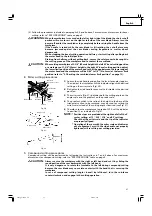 Preview for 21 page of Hitachi Koki C 10FSB Manual