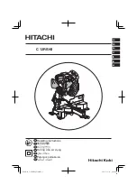 Hitachi Koki C 12RSH2 Handling Instructions Manual preview