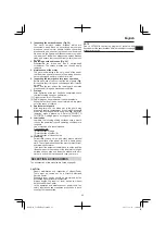 Preview for 23 page of Hitachi Koki C 12RSH2 Handling Instructions Manual