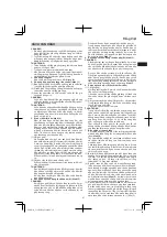 Preview for 47 page of Hitachi Koki C 12RSH2 Handling Instructions Manual