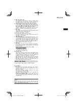 Preview for 51 page of Hitachi Koki C 12RSH2 Handling Instructions Manual