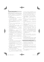 Preview for 52 page of Hitachi Koki C 12RSH2 Handling Instructions Manual