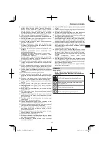 Preview for 63 page of Hitachi Koki C 12RSH2 Handling Instructions Manual