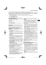 Preview for 65 page of Hitachi Koki C 12RSH2 Handling Instructions Manual