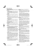 Preview for 66 page of Hitachi Koki C 12RSH2 Handling Instructions Manual