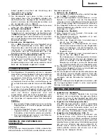 Предварительный просмотр 11 страницы Hitachi Koki C 13U Handling Instructions Manual