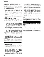 Предварительный просмотр 18 страницы Hitachi Koki C 13U Handling Instructions Manual