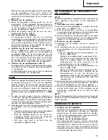 Предварительный просмотр 21 страницы Hitachi Koki C 13U Handling Instructions Manual