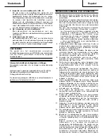 Предварительный просмотр 22 страницы Hitachi Koki C 13U Handling Instructions Manual