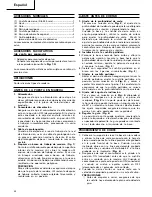 Предварительный просмотр 24 страницы Hitachi Koki C 13U Handling Instructions Manual