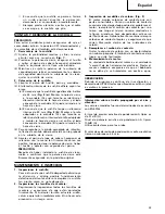 Предварительный просмотр 25 страницы Hitachi Koki C 13U Handling Instructions Manual