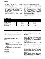 Preview for 28 page of Hitachi Koki C 6BU Handling Instructions Manual