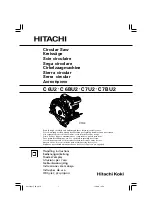 Preview for 1 page of Hitachi Koki C 6BU2 Handling Instructions Manual