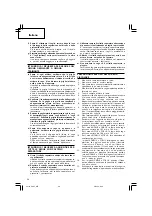 Preview for 30 page of Hitachi Koki C 6BUY Handling Instructions Manual