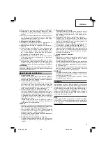 Preview for 33 page of Hitachi Koki C 6BUY Handling Instructions Manual