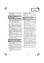 Preview for 51 page of Hitachi Koki C 6BUY Handling Instructions Manual