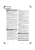 Preview for 54 page of Hitachi Koki C 6BUY Handling Instructions Manual