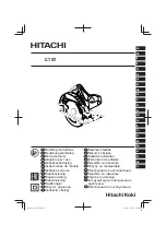 Preview for 1 page of Hitachi Koki C 7ST Handling Instructions Manual