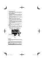 Preview for 11 page of Hitachi Koki C 7UR Handling Instructions Manual