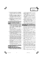 Preview for 21 page of Hitachi Koki C 9BU2 Handling Instructions Manual