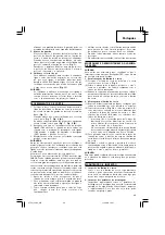 Preview for 47 page of Hitachi Koki C 9BU2 Handling Instructions Manual