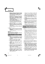 Preview for 50 page of Hitachi Koki C 9BU2 Handling Instructions Manual