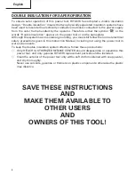 Preview for 8 page of Hitachi Koki C18DSLQ4M Instruction Manual