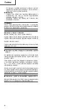 Preview for 31 page of Hitachi Koki CC 14SF Handling Instructions Manual