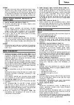 Preview for 34 page of Hitachi Koki CC 14SF Handling Instructions Manual