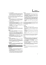 Preview for 22 page of Hitachi Koki CG 22EAB (L) Handling Instruction