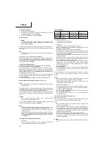 Preview for 67 page of Hitachi Koki CG 22EAB (L) Handling Instruction