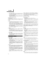 Preview for 77 page of Hitachi Koki CG 22EAB (L) Handling Instruction