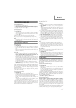 Preview for 50 page of Hitachi Koki CG 22EJ(SLN) Handling Instructions Manual